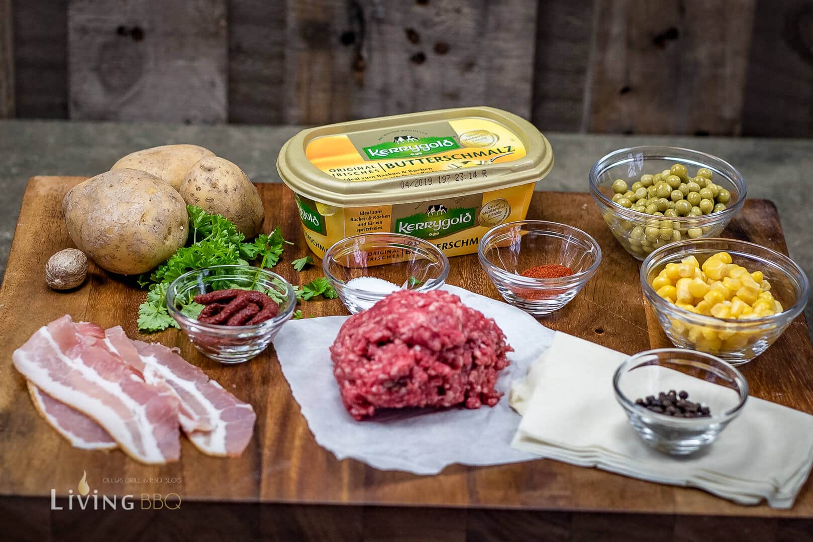 Zutaten Sheperd´s Pie