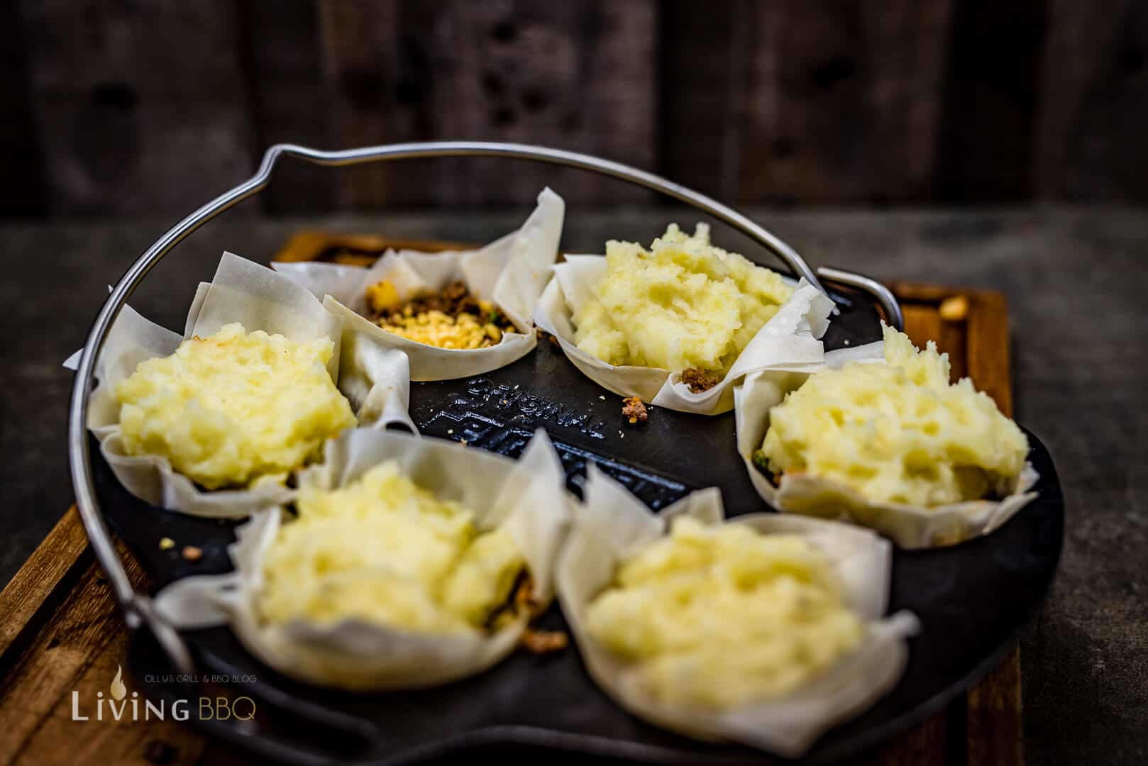 Kartoffelhaube aus Püree