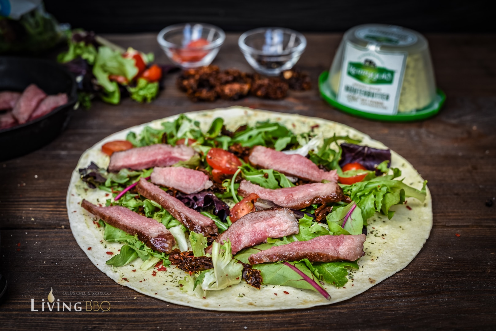 Steak Wrap belegen