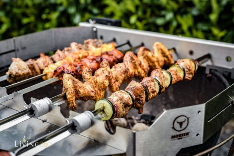 Moesta-BBQ Turnado | elektrischer Spießdreher für den Kugelgrill