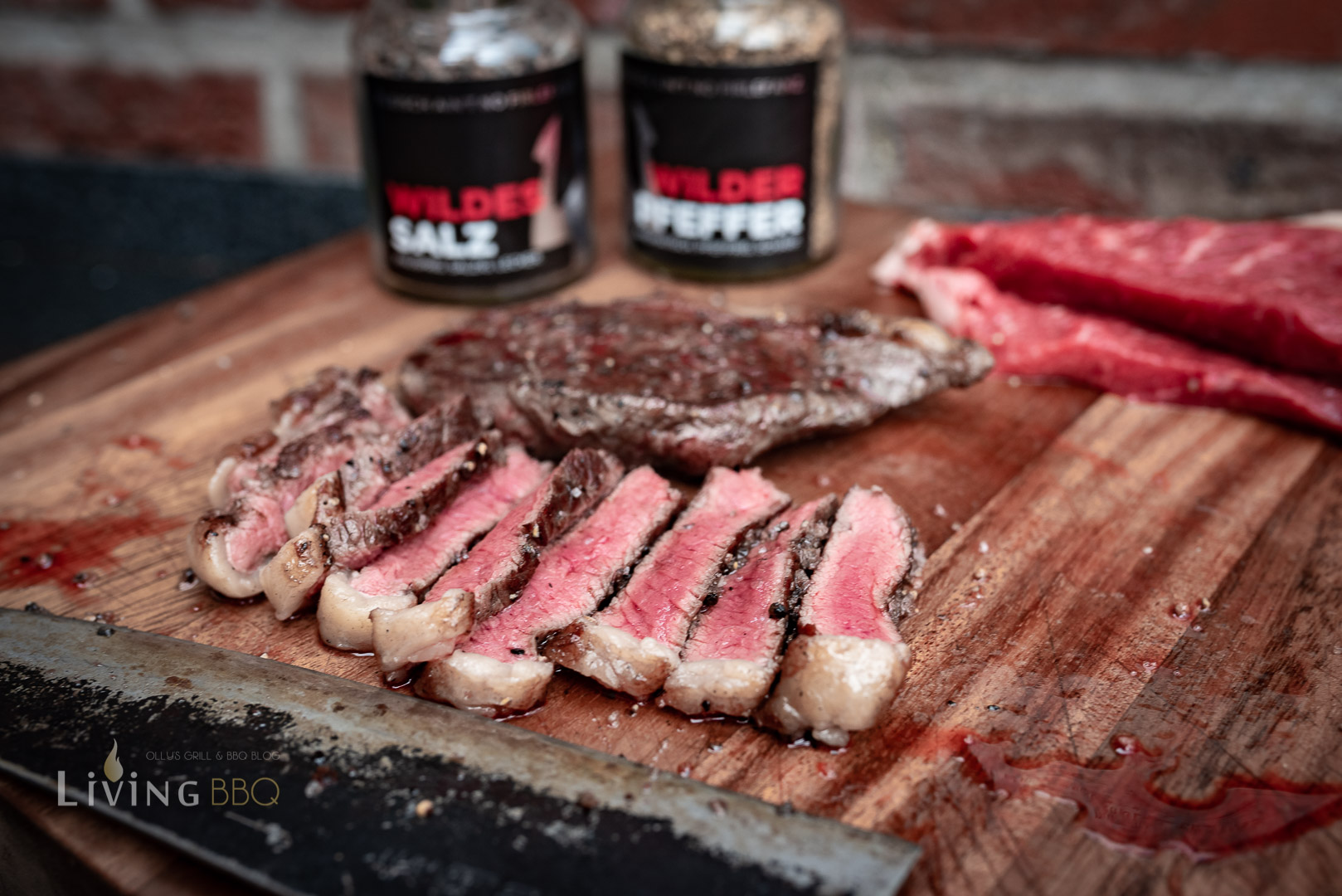 Picanha in Tranchen schneiden