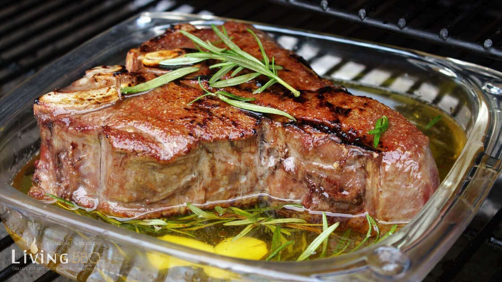 T-Bone Steak im Olivenöl | Bistecca alla Fiorentina