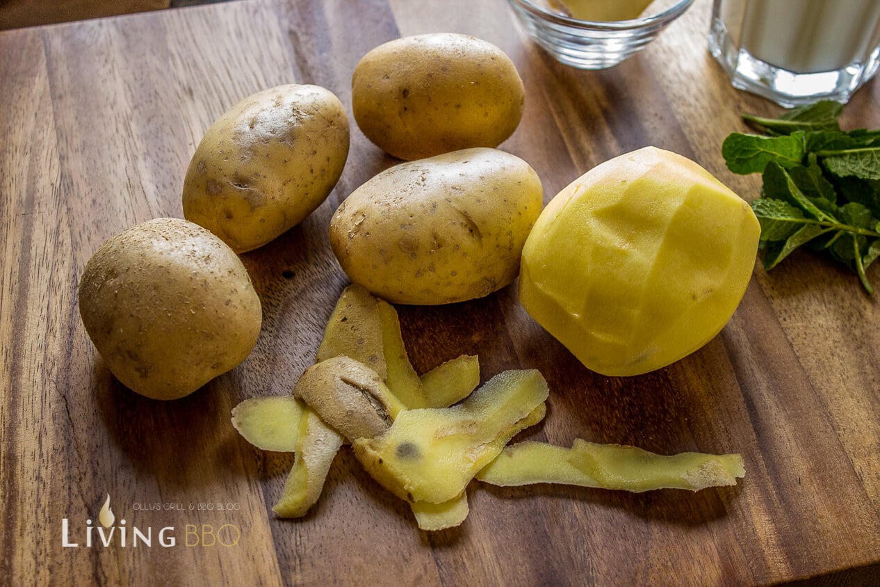 Kartoffeln für Kartoffelpüree