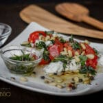 Hello Fresh Grillbox Gegrillter Caprese Salat