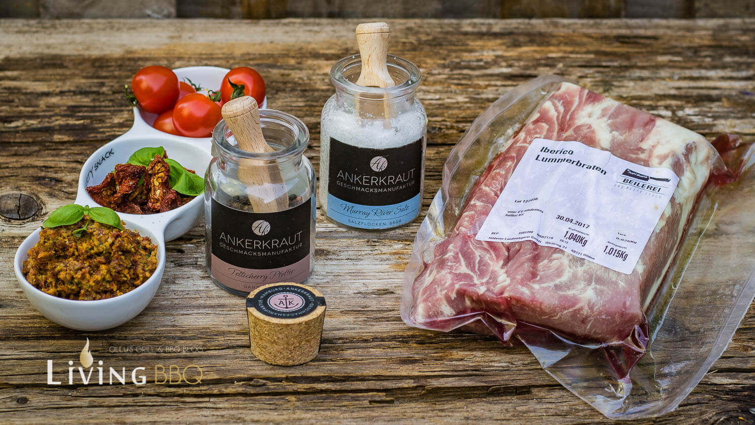 Schweinerückenbraten vom Iberico gefüllt mit Tapenade_Schweineru cken mit Tapenade 1 von 9_schweinerückenbraten Schweinerückenbraten Tomaten Tapenade schweinerückenbraten_Schweineru cken mit Tapenade 1 von 9