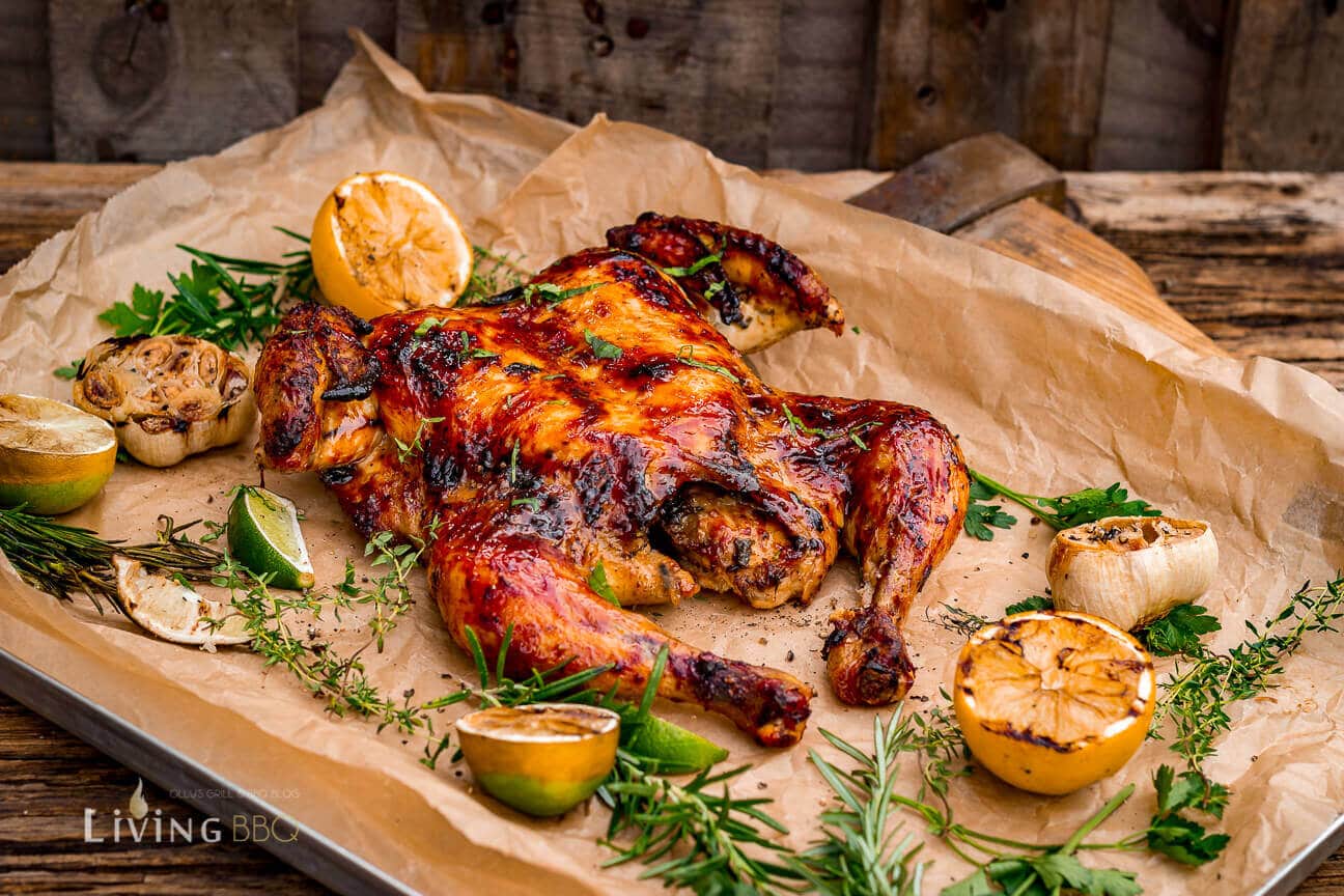 Roadkill Chicken angerichtet