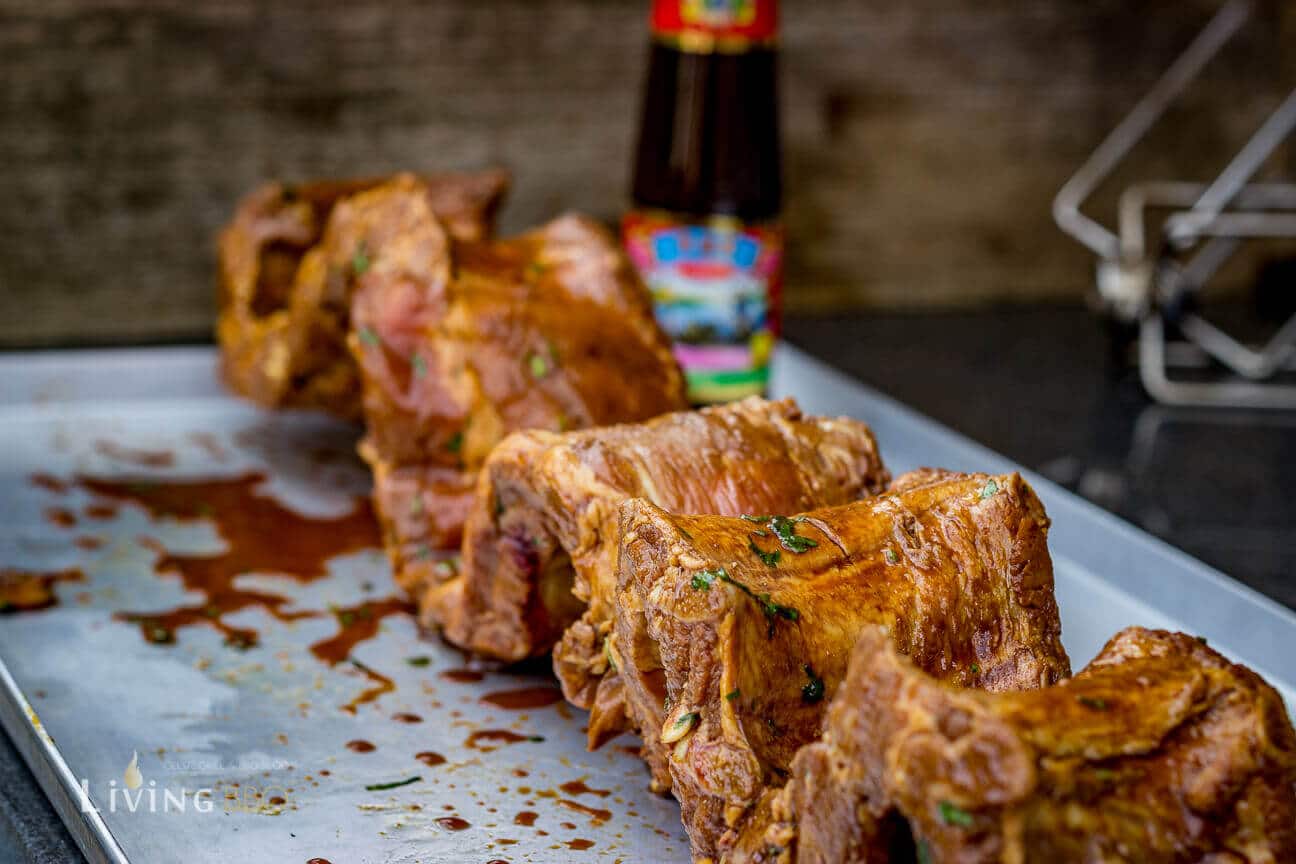 Rippchen vom Drehspie im Asia Style - Alternative zu Barbecue Ribs