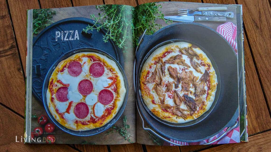 Buchvorstellung: Draußen Backen – Das Petromax Outdoor-Backbuch_Drau en Backen Petromax 7 von 8_ Pizza im Dutch Oven _Drau en Backen Petromax 7 von 8