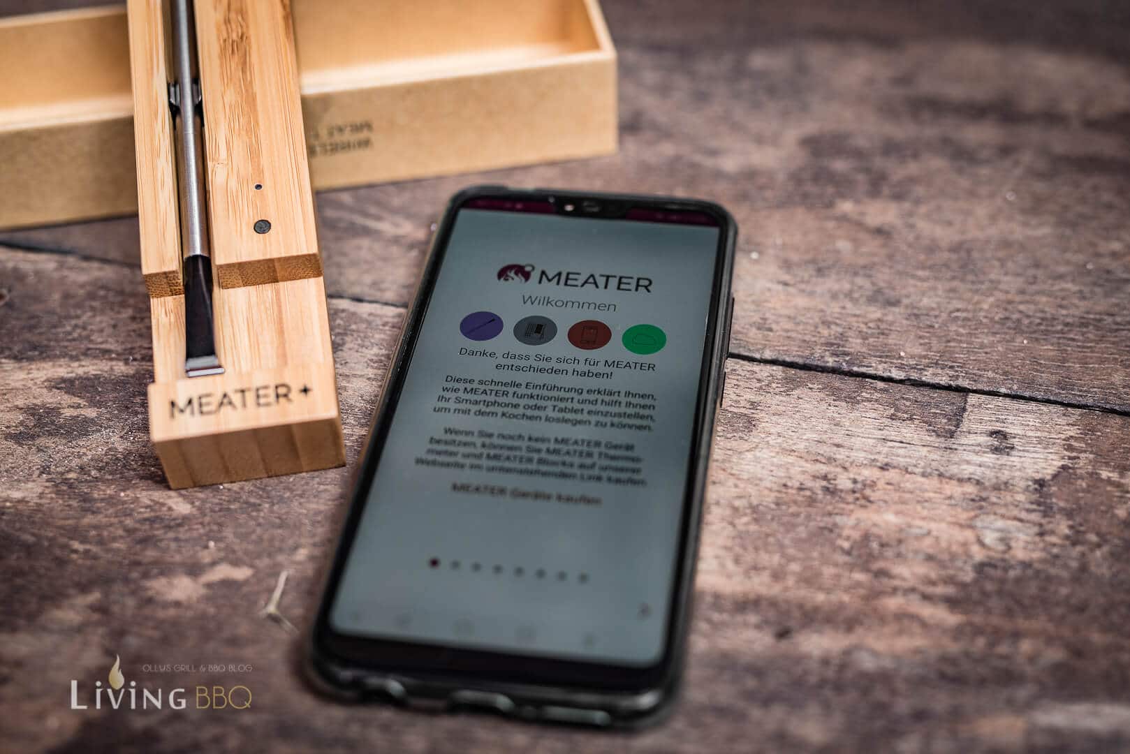 Meater+ Handy App