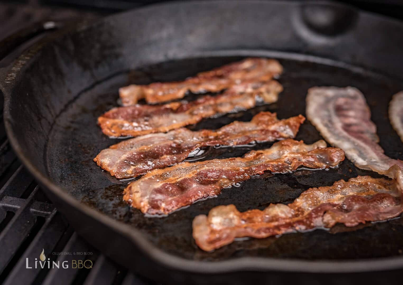  Bacon knusprig anbraten