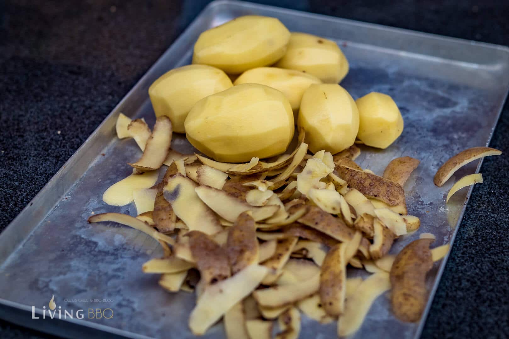 Kartoffeln schälen und kochen