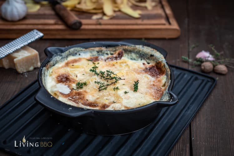 Einfache Kartoffelgratin