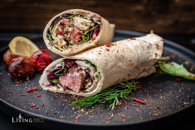 Lamm Wrap mit Tzatziki und Kräutern