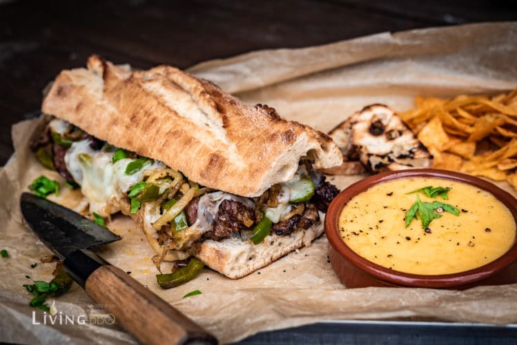 Philly Cheese Steak Sandwich