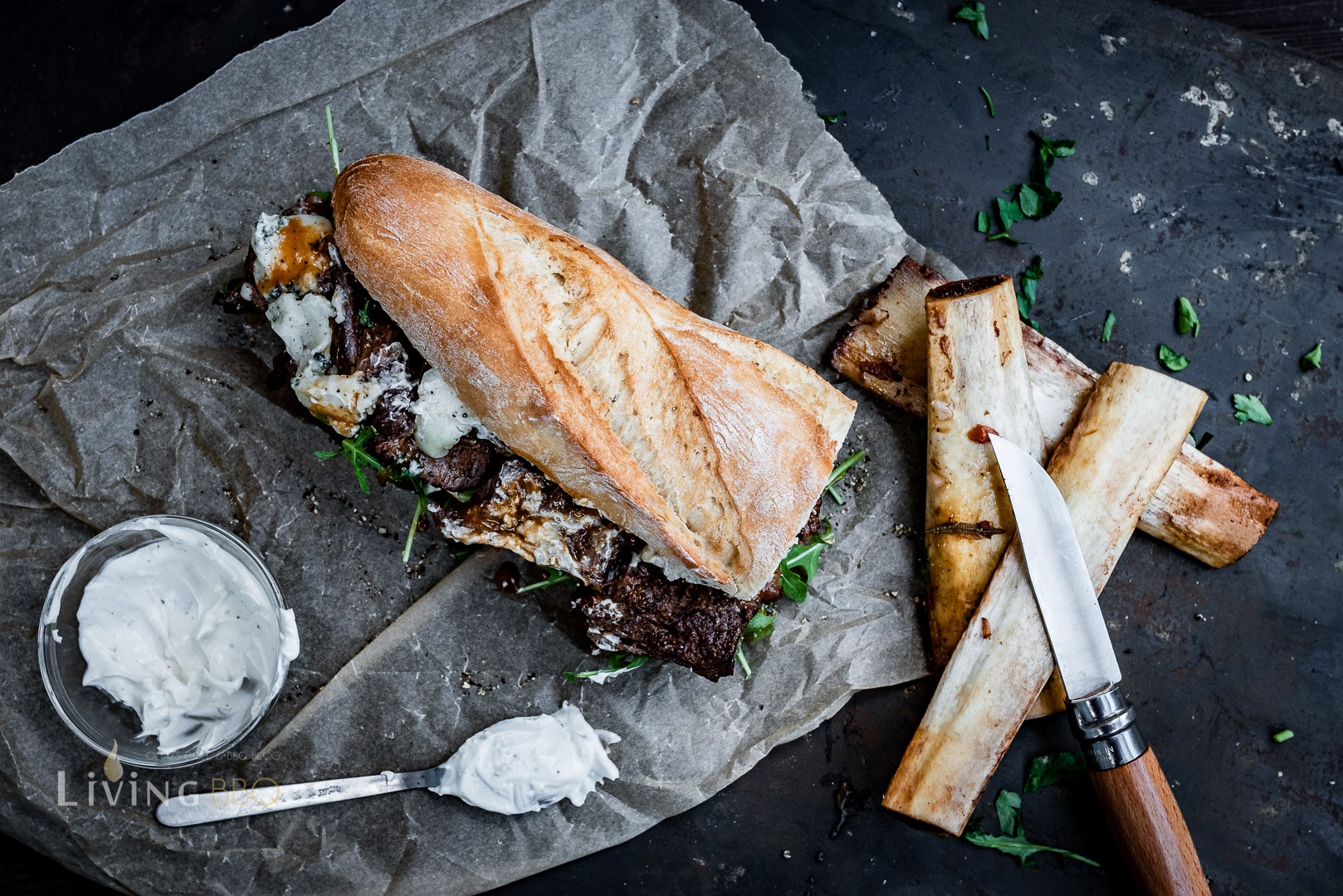 Short Ribs Sandwich