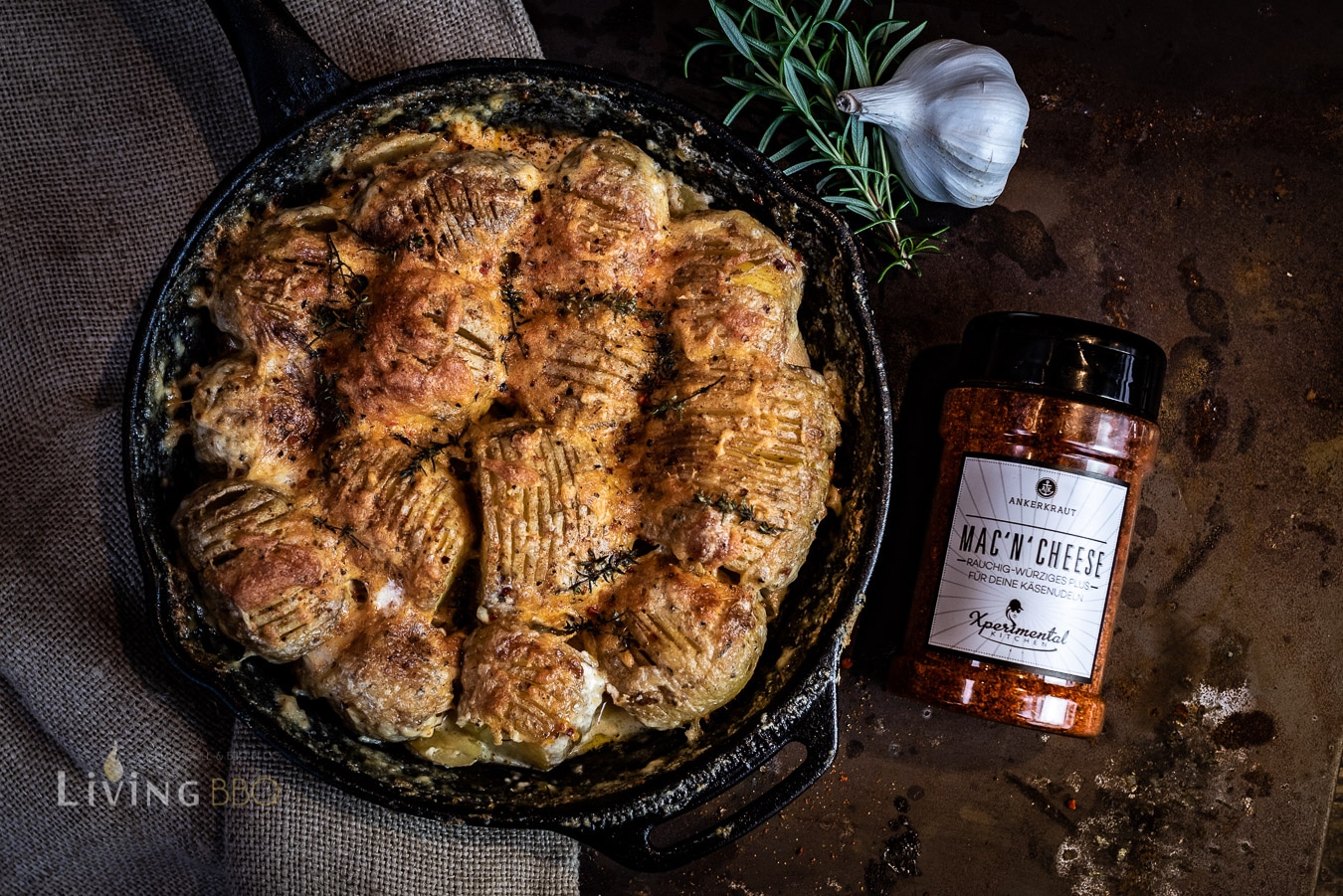Hasselback Kartoffeln Fächerkartoffeln