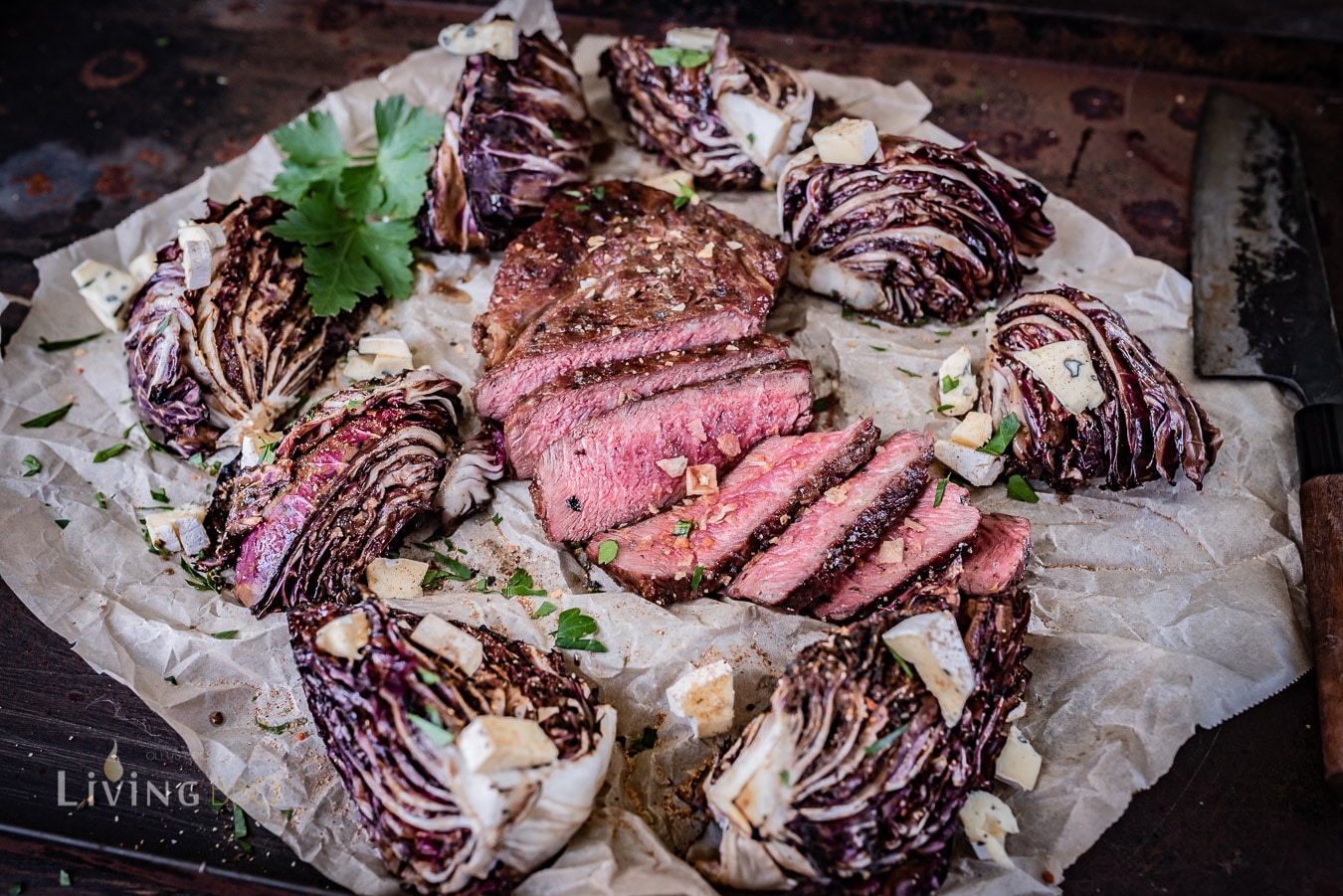 Gegrillter Radicchio