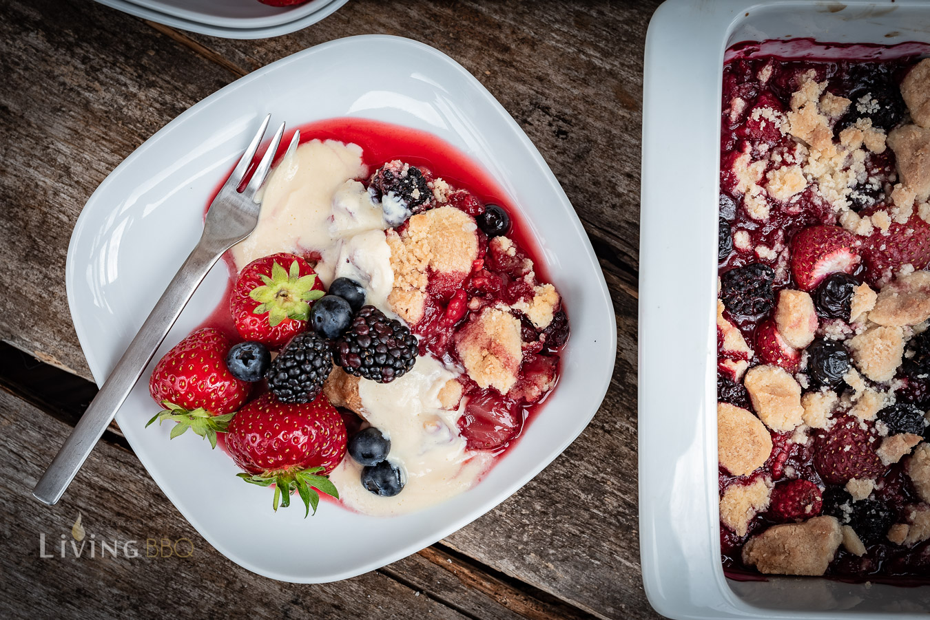 Beeren Crumble Rezept