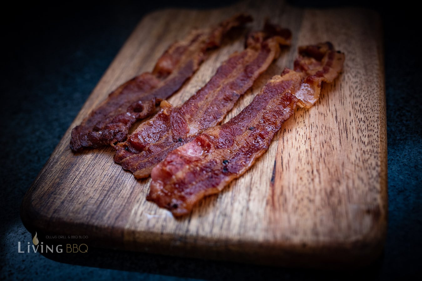 Bacon gebraten